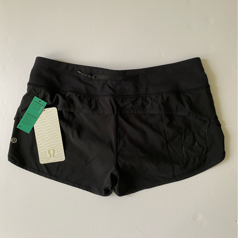 Lululemon RARE Speed Shorts RUN BOSTON Size 8 NWT